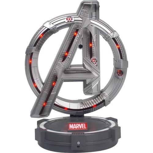 Marvel The Avenger 4 Iron Man Captain American Spider Man Doll Platform Action Figures Base A-shaped Support Luminous Base