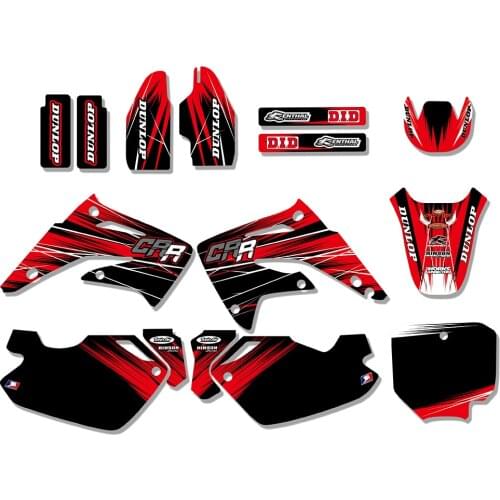 Motorcycle Graphic Decal Sticker Kits For Honda CR85R CR85 2003 04 05 06 07 08 09 10 11 2012 Motocross Pit Dirt Bike