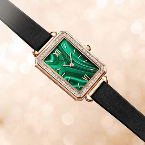 HAZEAL Women's Rectangular Watch