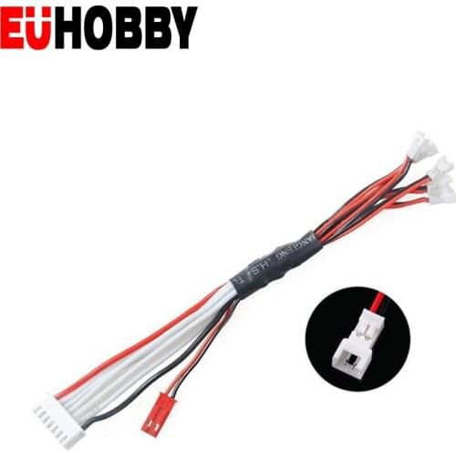 JST-PH 1.25 6 in 1 Ultra Micro Lipos Charging Adapter Cable to 6S Balance Charger