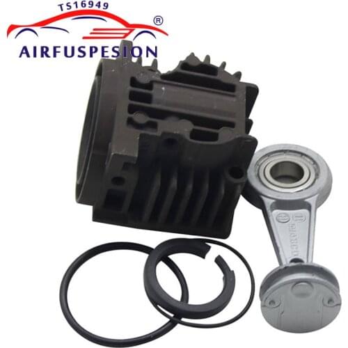 For VW Touareg Cayenne A6 C6 Q7 L322 Air Compressor Pump Cylinder Head Piston Ring Connecting Rod Valve Repair kit 4L0698007A