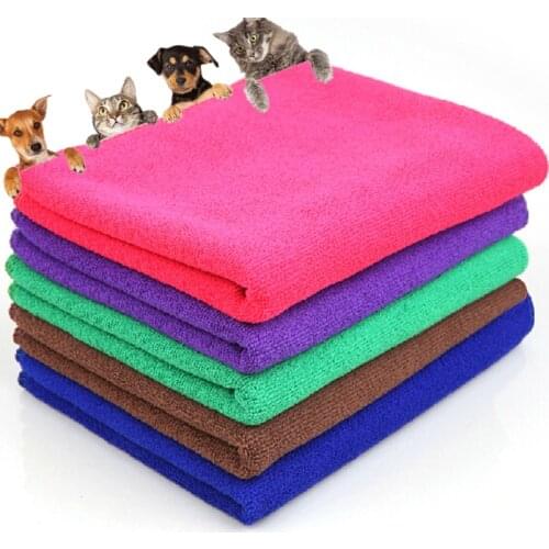 Pets Mat Soft Warm Coral Fleece Solid Color Pet Puppy Dog Cat Mats Blanket Sleeping Bed Sofa Cover Pet Supplies Accessories