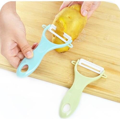 Kitchen Multi-Function Planer Fruit Melon Knife Ceramic Peeling Knife Scraping Knife Potato Peeler