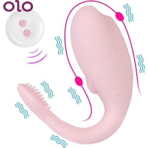 OLO Vibrating Egg Vibrator Clitoris Stimulate G-spotVibrator Wireless Remote Control Whale Jump Egg 10 Speeds Sex Toys for Women