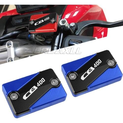 Motorcycle Front Brake Clutch Cylinder Fluid Reservoir Cover Cap For HONDA cb400 CB400SF CB400VTEC 1992 1993 1994 1995 1996 1997