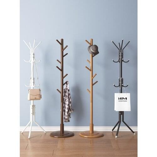 Clothes rack floor-to-ceiling bedroom hanging clothes shelf household collection rack simple assembly vertical economy