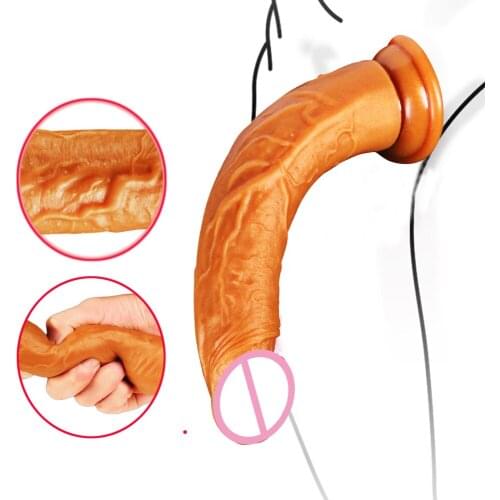 Realistic Dildo Huge Penis Soft Silicone Dildo Sex Toys For Women Masturbator Godemichet Suction Cup Fake Dick Big Cock Sex Shop