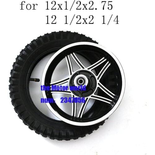 12 1/2 x 2.75 Tire + Inner Tube+ hub Rocket small off-road vehicle MX350 MX400 Mini Dirt bike Razor Dirt Bike