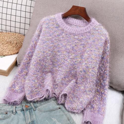 Japanese-Style Cute Sesthetic Sweater Pullover Women Comfortable Soft Ladies Loose Sweater Knitwear Casual Autumn Winter TT0038