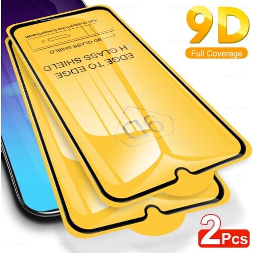 2Pcs 9D Full Cover Tempered Protective Glass Film For VIVO V20 2020 Phone Screen Protector Glas For VI VO V 20 20V V2025 6.44"