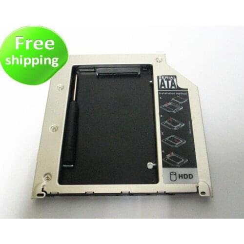 High quality 2nd hdd hard drive caddy replacement for Apple MacBook Pro Unibody 9.5mm sata