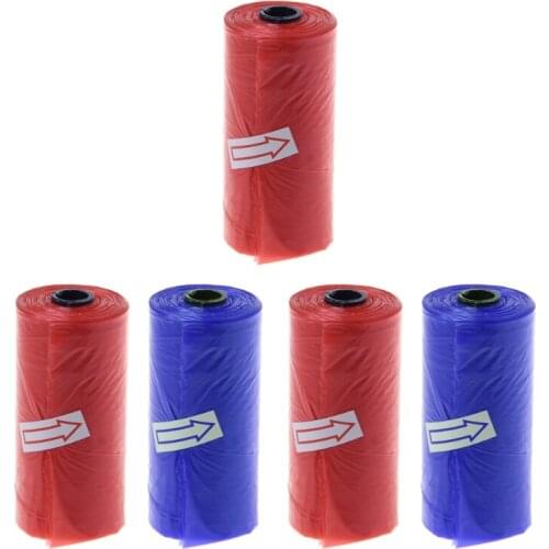 5 Roll Portable Baby Diaper Waste Bag Baby Strollers Disposable Garbage Bags Whosale&Dropship