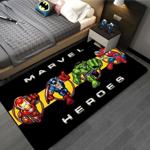 80x160cm Spiderman Playmat Baby Rug Kitchen Room& Bathroom Carpet Living Room Carpet Birthday Gift Doormat Carpet Mat