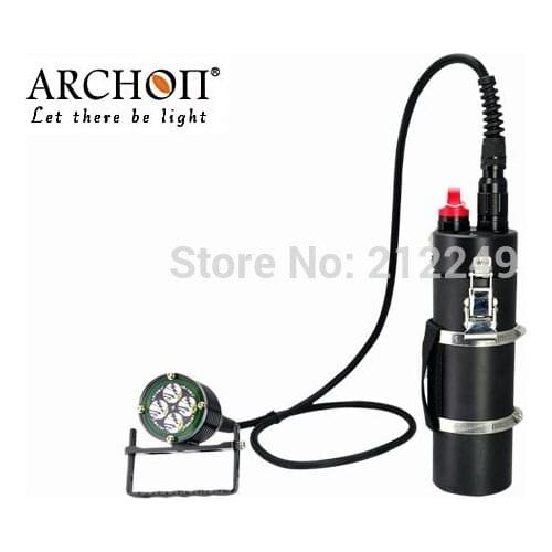Free Fast Shipping!!!Archon DH40 WH46 4x Cree XM-L U2 Canister Scuba Underwater Diving LED Flashlight