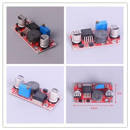 DC-DC 3.2-40V CC Adjustable Max 3A Step Down Buck Charging Board LM2577S LM2596S Power Charger Converter Module