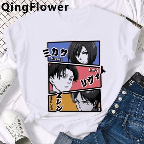Anime Final Season Attack on Titan Shingeki No Kyojin t-shirt male white t shirt graphic tees ulzzang t-shirt clothes ulzzang