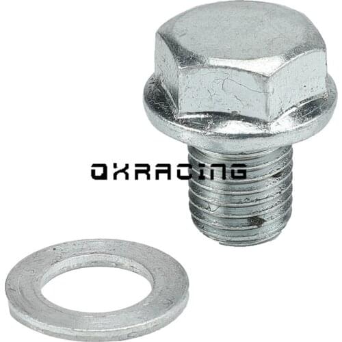 LF150 lifan 150 Magnetic Oil Drain Bolt Plug For 1P56FMJ 150cc Horizontal Kick Starter Engines Dirt Pit Bike Spare Parts