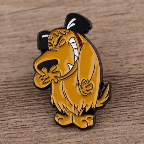 BG1274 Cartoon Funny Dog Enamel Pin Brooches Creative Metal Brooch Pins Denim Hat Badge Collar Jewelry Gifts for Kids Friends