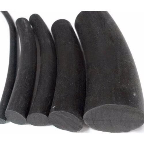 Nitrile solid seal strip Round dia 2 3 4 5 6 7 8 9 10 12 14 16 18 20 22 25 30mm Oil seal Oring line cord not Foaming material