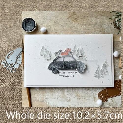 New Design Craft Metal stencil mold Cutting Dies gift heart car decoration scrapbook die cuts Album Paper Card Craft Embossing