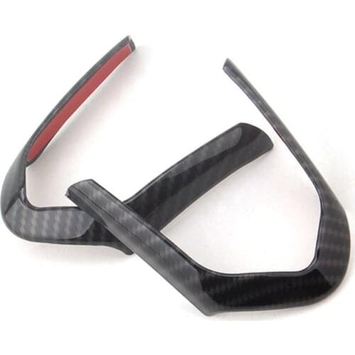 Carbon Fiber Style ABS Steering Wheel Frame Trim For BMW M3 M4 M5 New 1 3 Series