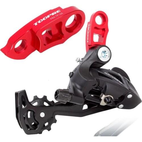 34-52T Frame Gear Tail Hook Solid Derailleur Hanger Hook Drop Out Adapter for Competition peças de bicicleta Bicycle Derailleur