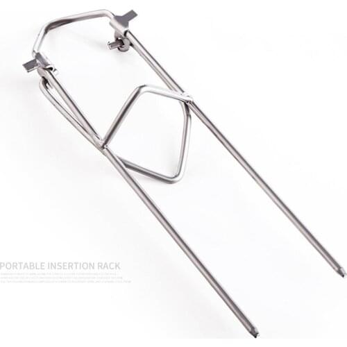 Mounchain Outdoor Adjustable fishing Rod bracket Holders Sports Professional Protable Adjustable Stand Fishing Rod Rest Holders