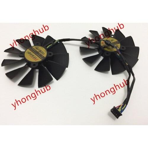 Firstd FD10015H12S Server Cooling Fan DC 12V 0.55A, Dia. 94mm C.T.C 28mm 8-Wire