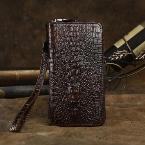 Stacy bag 092316 hot sale unisex women men leather long design wallet fashion day clutch bag