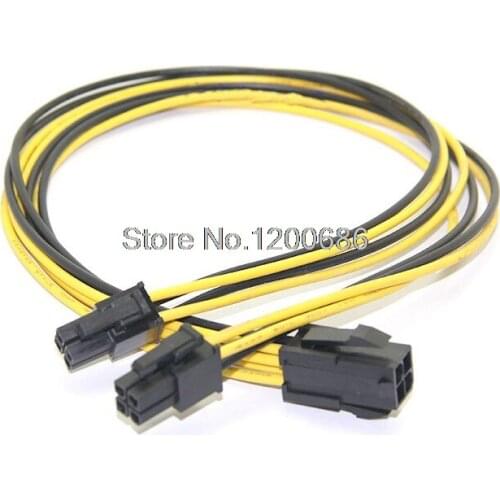 12v 4 Pin P4 Cpu Power Extension Cable 4-Pin CPU Y-Splitter Cable wire harness