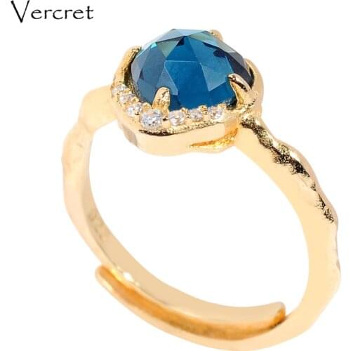 Кольца с сапфирами Vercret China At AliExpress