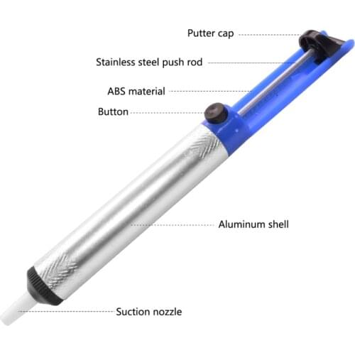 Suction Tin Solder Suckers Desoldering Gun Soldering Iron Pen Hand Tools