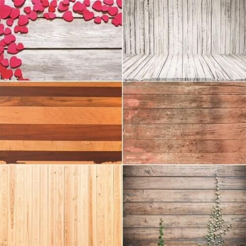 ZHISUXI Vinyl Custom Photography Backdrops Wooden Planks Theme Photography Background 200526SX-02