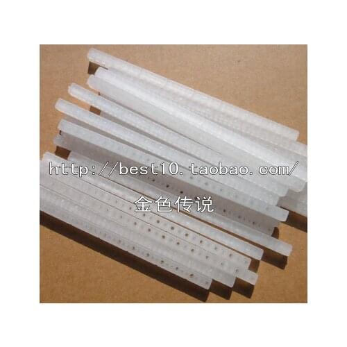 10pic ABS plastic toy bar linkage gearbox bracket axle frame diy model material white color