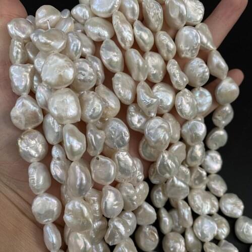 Natural Freshwater Pearl Beads irregular Shape Punch Loose Beads For jewelry making DIY necklace bracelet accessories