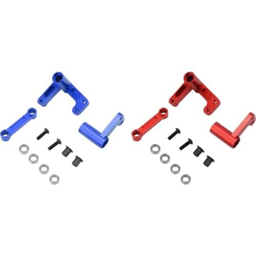 CNC Metal RC Steering Assist 1:10 Scale Hobby Vehicles Model Replacement