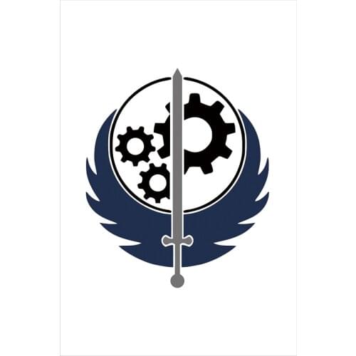 90*150cm Brotherhood of Steel Fallout Red Flag For Decoration flag banner