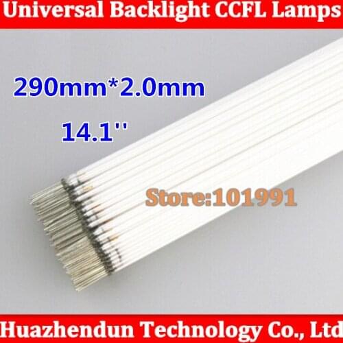 Hot whole sale Free shipping 14.1' screen LCD CCFL lamp CCFL backlight tube 290mm*2.0mm 14 inch screen CCFL light 100pcs/lot