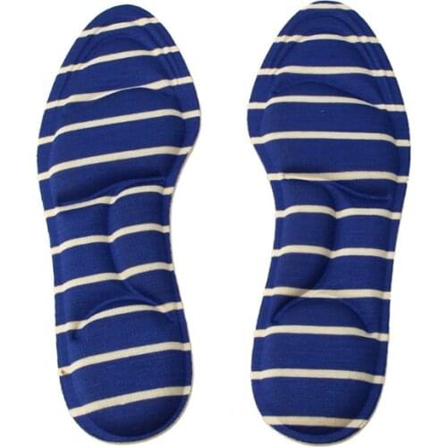 Ladies Feet Care Massage High Heels Sponge 3D Shoe Insoles Pads Cutting DIY F3MD