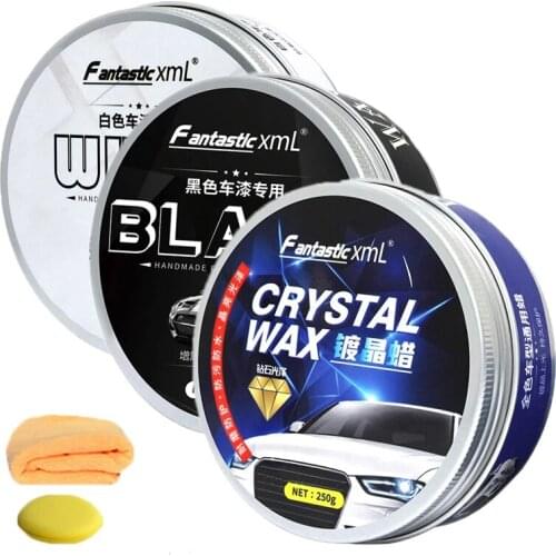 120g / 250g Car Wax Crystal Plating Set Hard Glossy Wax Layer Covering Paint Surface Coating Formula Waterproof Film Car Polish