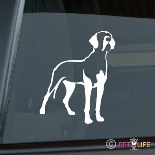 Great Dane Sticker Die Cut Vinyl - German Mastiff v2 computer decal