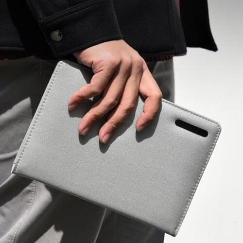 New Xiaomi Mijia Smart Kaco Noble Paper Black NoteBook PU Leather Card Slot Wallet Planner Book For Smart Diary Office Supplies