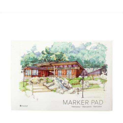 Professional Sketch Book Marker Pad Supplies A3/A4 Marker Book Student Coloring Design Notebook Set Cartoon Draw book School