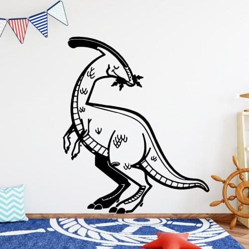 Funny Dinosaur Home Decor Vinyl Wall Stickers For Kids Room Living Room Home Decor Home Party Decor Wallpaper