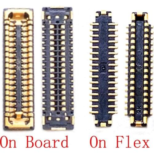 1Pcs LCD Display Screen Plug Flex FPC Connector For Huawei Honor Play3 Play 3 Y7P 2020 P40Lite E P40 Lite On Board 32pin