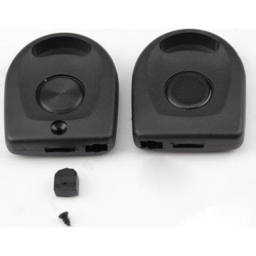 Universal Transponder Car Key Shell Head for Middle Groove Blade for VW Style with chip Groove