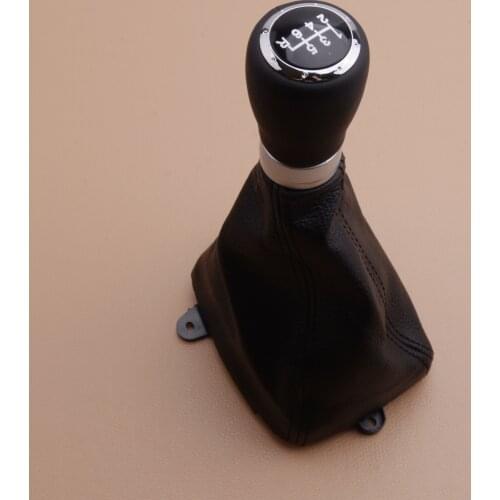 High Quality 6 Speed Gear Shift Stick Gaiter Boot Dust Proof Cover With Knob Fit For Honda Accord MK8 2008 2009 2010 2011-2014