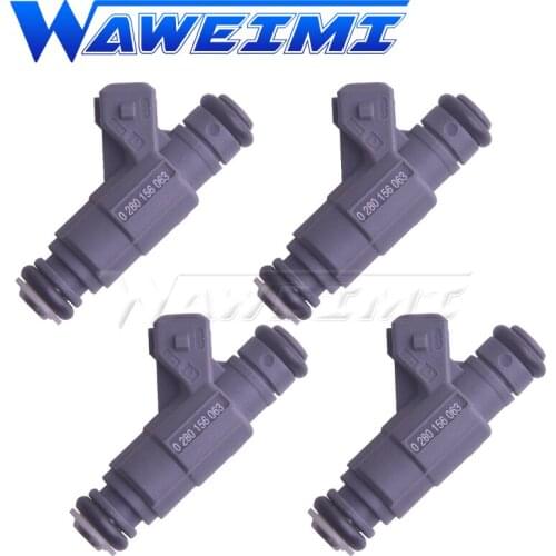 WAWEIMI 4× New Fuel Injector 0280156063 06A906031BC FJ896 for Au-di TT Quattro 2003 2004 2005 2006 1.8L 3.2L Quality control