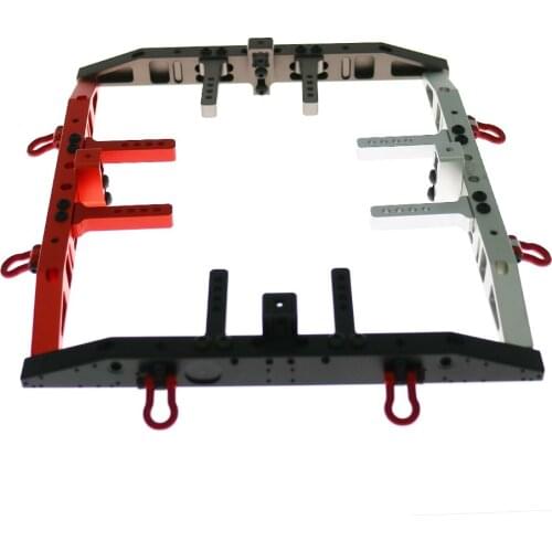 1Pcs alloy CNC machined rear bumper for rc hobby model car 1/10 Traxxas TRX-4 crawler hopup parts 8236BL 8236S 8236R 8236T