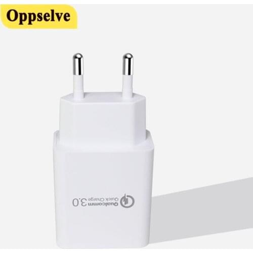 18W USB Charger Quick Charge 3.0 EU Charger Fast Charging Plug For iPhone Xiaomi Mi Huawei Phones Chargers Adapter Fast Charger